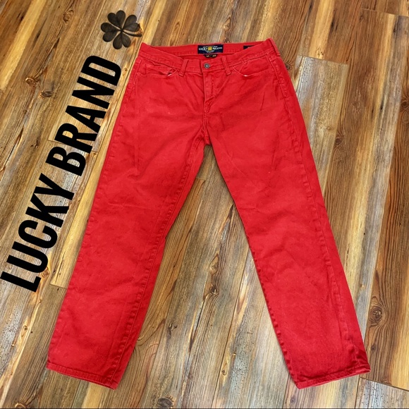 Lucky Brand Denim - Lucky Brand Red Demim Jeans